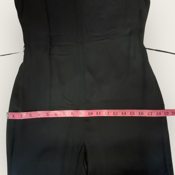 NWT | Ettitude | Signature Sateen Sleeveless Jumpsuit | Black | Small - Picture 9 of 11